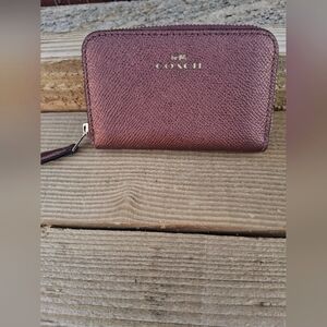 Coach Red Wristlet Wallet